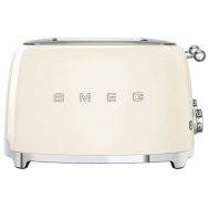 Тостер на 4 ломтика Smeg TSF03CREU