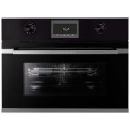 Компактный духовой шкаф с микроволнами Kuppersbusch CBM 6330.0 S3 Silver Chrome