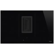 Индукционная варочная панель SMEG HOBD482D2 со встроенной вытяжкой