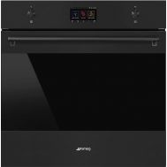 Многофункциональный духовой шкаф SMEG SO6303APN 60 см, цвет чёрный матовый