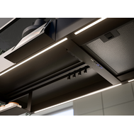 Вытяжка островная FALMEC SPAZIO IS.180 NERO (островная, 180 см, чёрная)