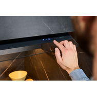 Вытяжка встраиваемая Falmec VIRGOLA TOUCH BLACK 90, чёрная