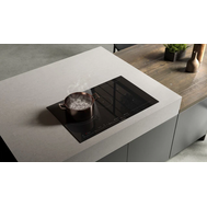 Индукционная варочная панель с вытяжкой Kuppersbusch KMI 8500.0 SR Black Velvet