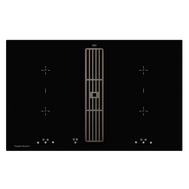 Индукционная варочная панель с вытяжкой Kuppersbusch KMI 8500.0 SR Black Chrome