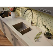 Мойка OMOIKIRI Kata 55-2-U-BE Artgranit/ваниль