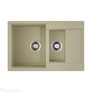 Мойка OMOIKIRI Daisen 78-2-BE Artgranit/ваниль