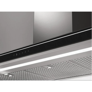 Островная вытяжка FALMEC LUCE ISOLA GLASS BLACK 90cm