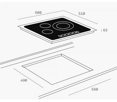 Варочная панель Teka TB 6315 BLACK