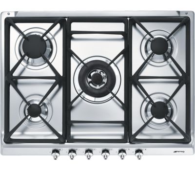 Газовая варочная панель SMEG SE70SGH-5