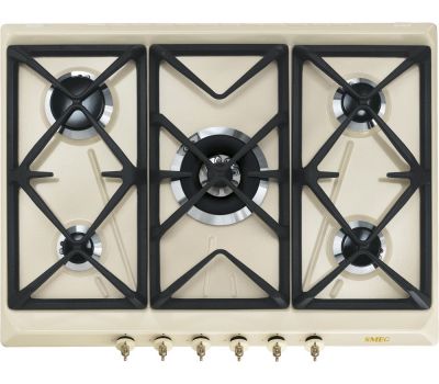 Газовая варочная панель SMEG SRV876POGH
