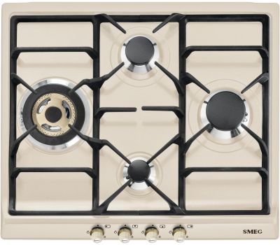 Газовая варочная панель SMEG SR764PO
