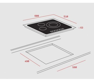 Варочная панель Teka TZ 6315 BLACK