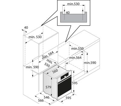 Встраиваемый электрический духовой шкаф Asko OP 8678 G