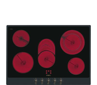 Cтеклокерамическая варочная панель Smeg P875AO