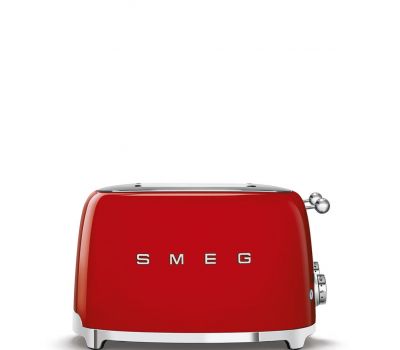 Тостер на 4 ломтика Smeg TSF03RDEU