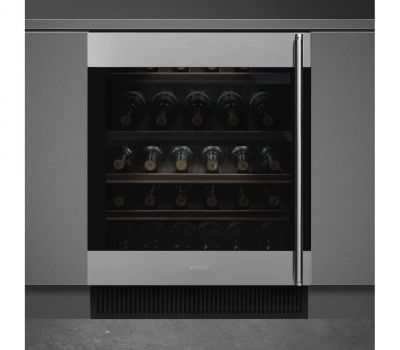 Встраиваемый винный шкаф Smeg CVI338LX3