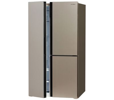 Холодильник Side by Side Hyundai CS6073FV шампань