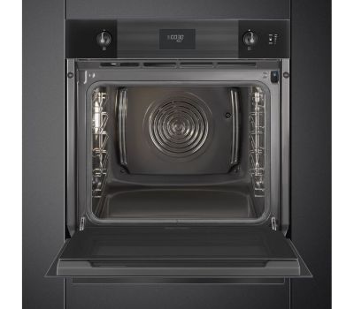 ​Многофункциональный духовой шкаф с пиролизом и пароувлажнением Smeg SOP6101S2B3