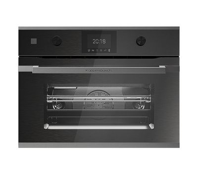 Компактный духовой шкаф с микроволнами Kuppersbusch CBM 6350.0 GPH 9 Shade of Grey