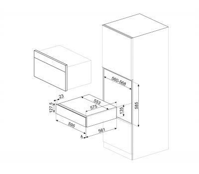 Вакууматор SMEG CPV115G