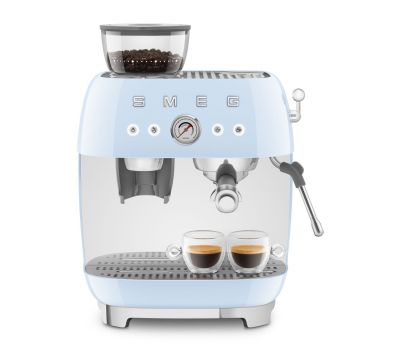Кофемашина-эспрессо со встроенной кофемолкой SMEG EGF03PBEU