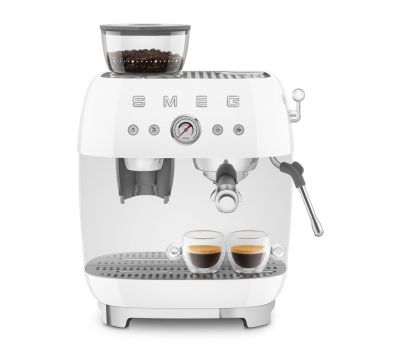 Кофемашина-эспрессо со встроенной кофемолкой SMEG EGF03WHEU