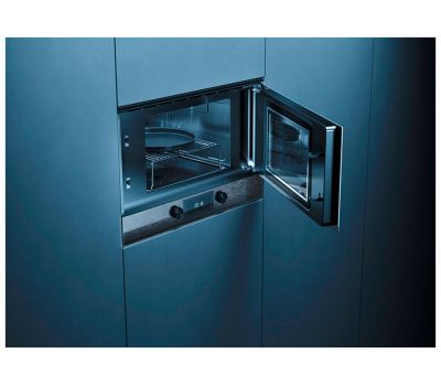 Встраиваемая микроволновая печь Kuppersbusch MR 6330.0 GPH 3 Silver Chrome