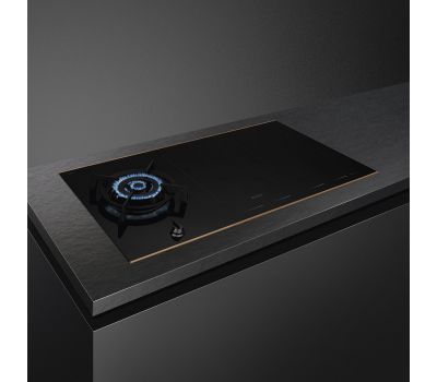 Комбинированная варочная панель газ + индукция SMEG PM6954R