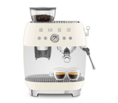 Кофемашина-эспрессо со встроенной кофемолкой SMEG EGF03CREU