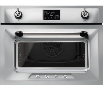 Компактный многофункциональный духовой шкаф SMEG SO4902M1X