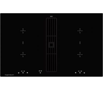 Индукционная варочная панель с вытяжкой Kuppersbusch KMI 8500.0 SR