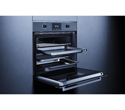 Комбинированный духовой шкаф с паром Kuppersbusch BD 6340.0 KSM6 MattBlack