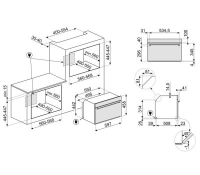Микроволновая печь SMEG SO4301M0X