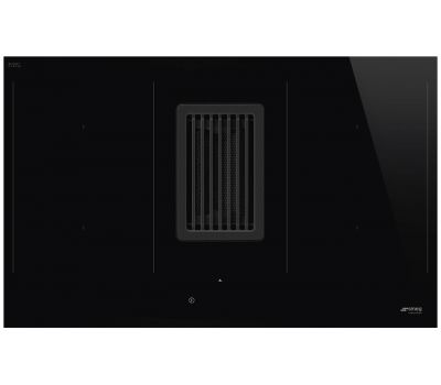 Индукционная варочная панель SMEG HOBD482D2 со встроенной вытяжкой
