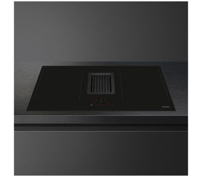 Индукционная варочная панель SMEG HOBD482D2 со встроенной вытяжкой