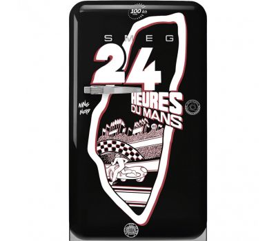 Холодильник SMEG FAB10RDLM6, стиль 50-х годов, 54,5 см.Специальный цвет Smeg & Le Mans