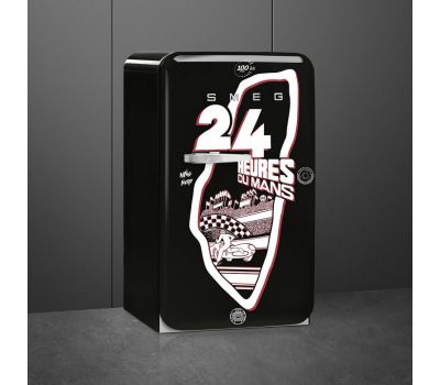 Холодильник SMEG FAB10RDLM6, стиль 50-х годов, 54,5 см.Специальный цвет Smeg & Le Mans