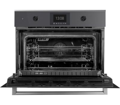 Компактный духовой шкаф с микроволнами Kuppersbusch CBM 6350.0 GPH 2 Black Chrome