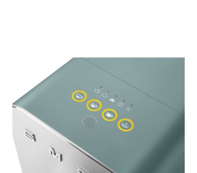 Автоматическая кофемашина SMEG BCC12EGMEU цвет изумрудно-зеленый, матовый