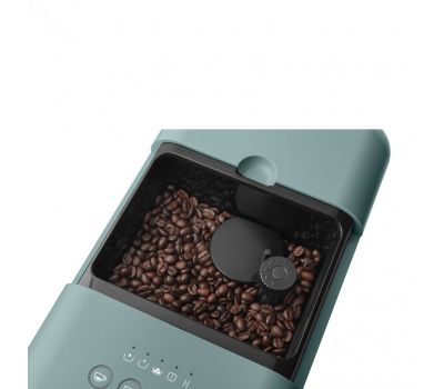 Автоматическая кофемашина SMEG BCC12EGMEU цвет изумрудно-зеленый, матовый