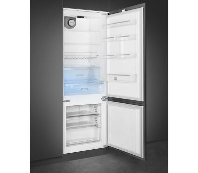 Встраиваемый комбинированный холодильник  SMEG C475VE
