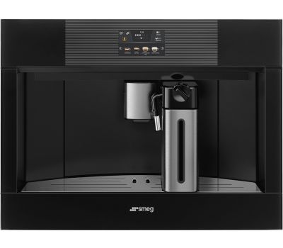 Кофемашина SMEG CMS4104B3RU чёрное стекло