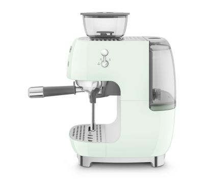 Кофемашина - эспрессо со встроенной кофемолкой SMEG EGF03PGEU цвет пастельный зеленый