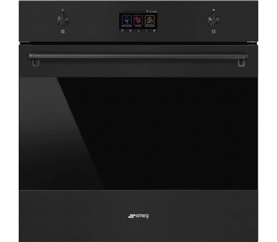 Многофункциональный духовой шкаф SMEG SO6303APN 60 см, цвет чёрный матовый