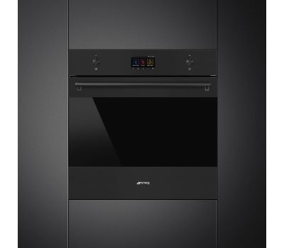 Многофункциональный духовой шкаф SMEG SO6303APN 60 см, цвет чёрный матовый