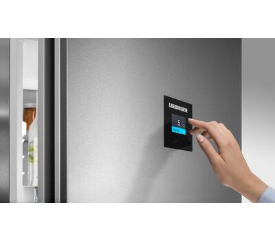 Двухкамерный холодильник Liebherr CBNstd 5783-20 001 нерж. сталь