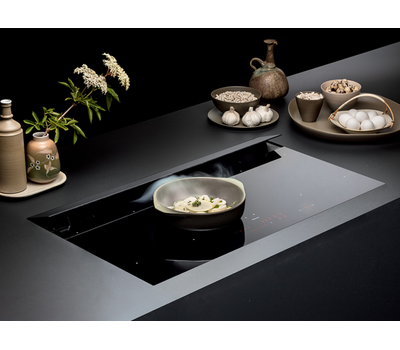 Вытяжка и индукция Falmec BRERA 90 VETRO NERO (вытяжка+индукция)