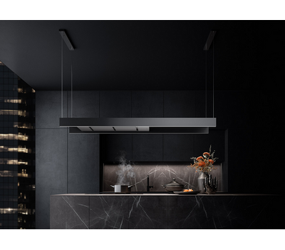 Вытяжка Falmec LIGHT ISOLA 180 (вытяжка, островная, чёрная)