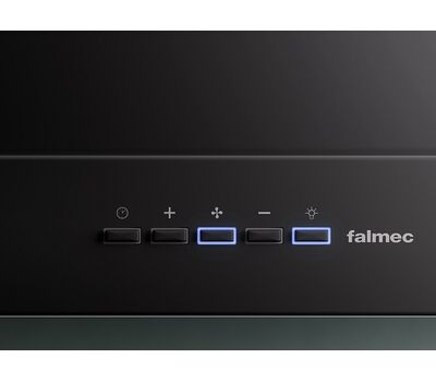 Вытяжка пристенная Falmec MERCURIO EVO 90 BLACK Dialog System, чёрная