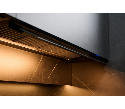 Вытяжка встраиваемая Falmec VIRGOLA NO-DROP TOUCH 60 BLACK, чёрная